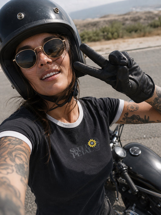 Sunflower Ringer Tee