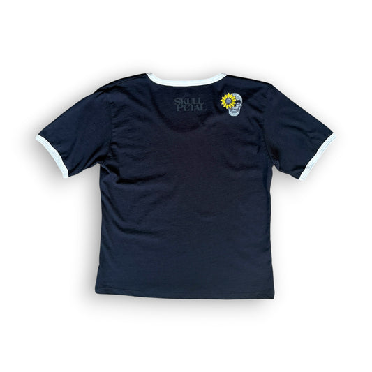 Skull Badge Ringer Tee